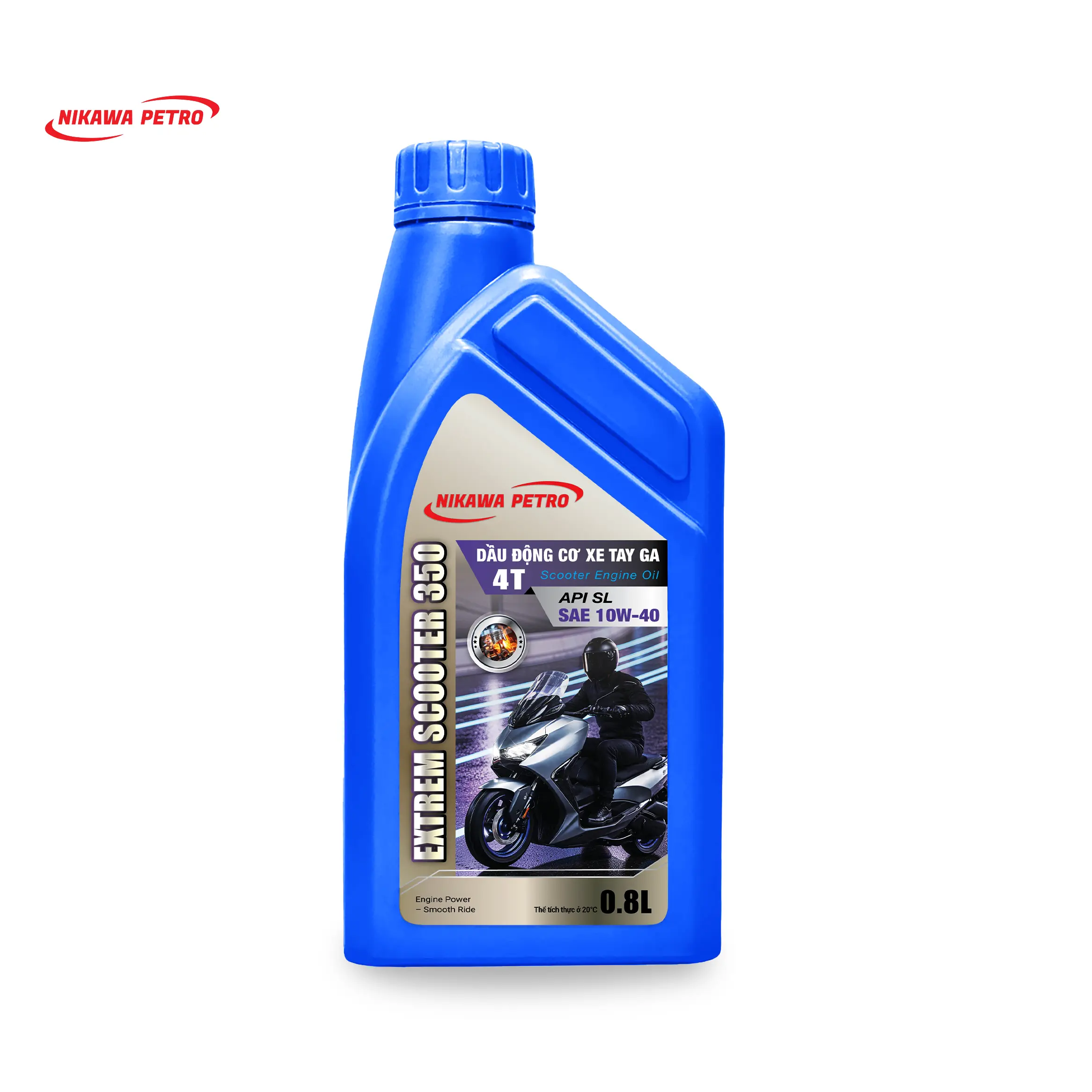 DẦU ĐỘNG CƠ XE TAY GA 4T - EXTREM SCOOTER 350 API SL- SAE 10W-40