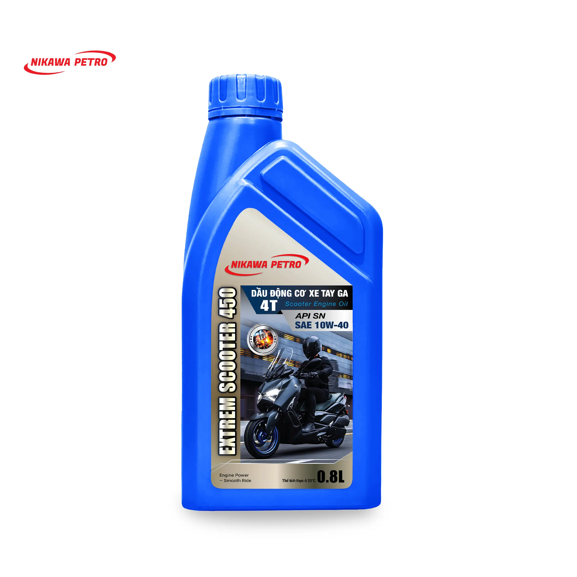 DẦU ĐỘNG CƠ XE TAY GA 4T - EXTREM SCOOTER 350 API SL- SAE 10W-40