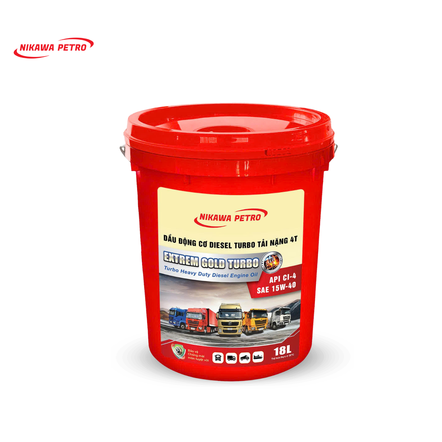 Ảnh bìa DẦU ĐỘNG CƠ DIESEL - EXTREM PRO TURBO API CI-4 / SAE 15W-40