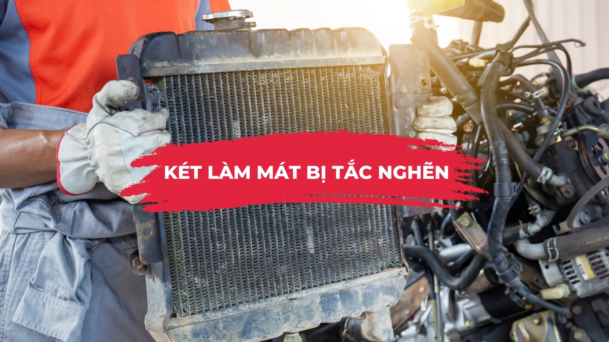 Két Làm Mát Bị Tắc Nghẽn
