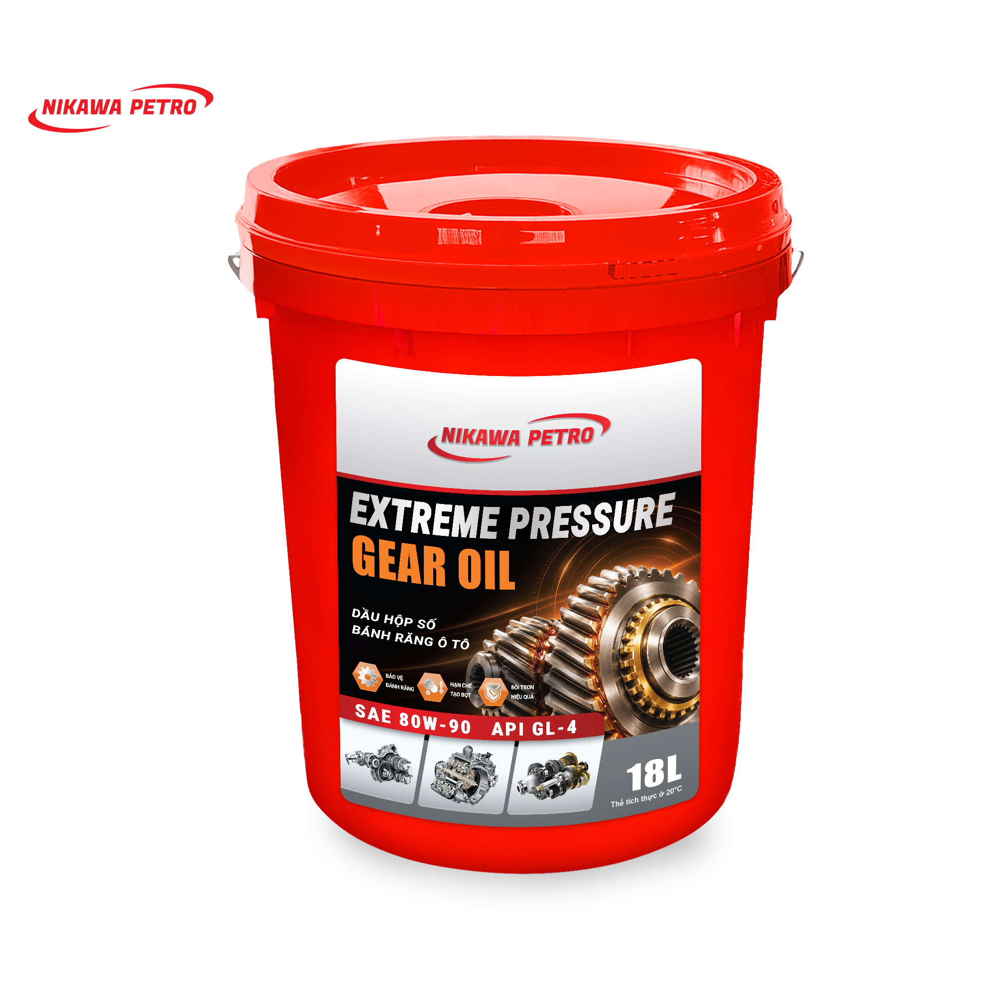 DẦU HỘP SỐ-BÁNH RĂNG Ô TÔ-EXTREM GEAR OIL- API GL-4 SAE-80W90